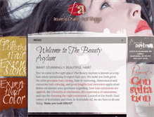 Tablet Screenshot of beautyasylum.com
